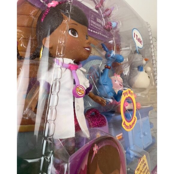 Disney Doc McStuffins Magic Talkin Checkup Set 10 Pieces For Ages 3+ - Picture 8 of 9